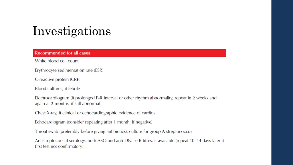 investigations