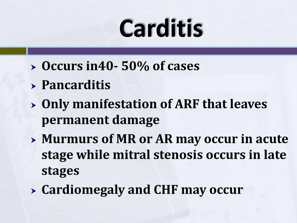 carditis