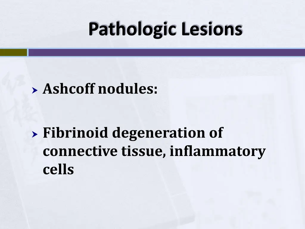 pathologic lesions