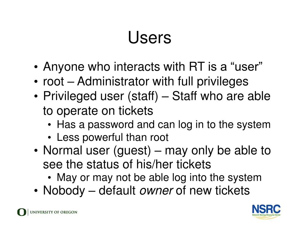 users