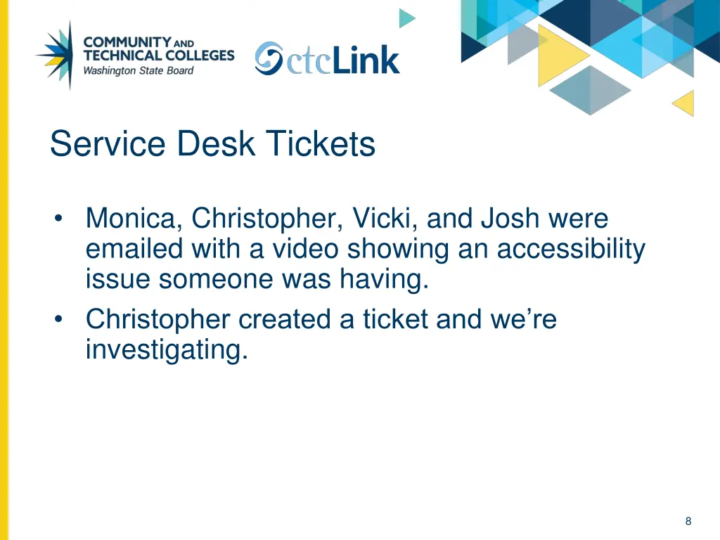 service desk tickets