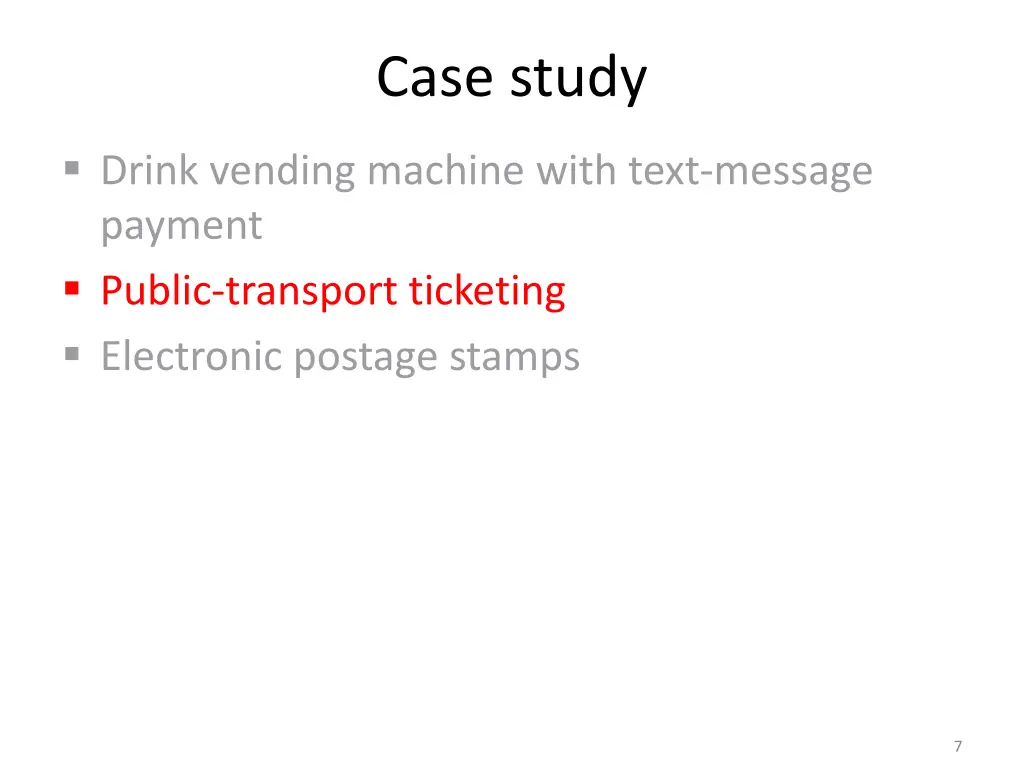 case study