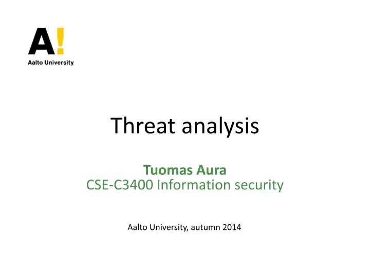 threat analysis