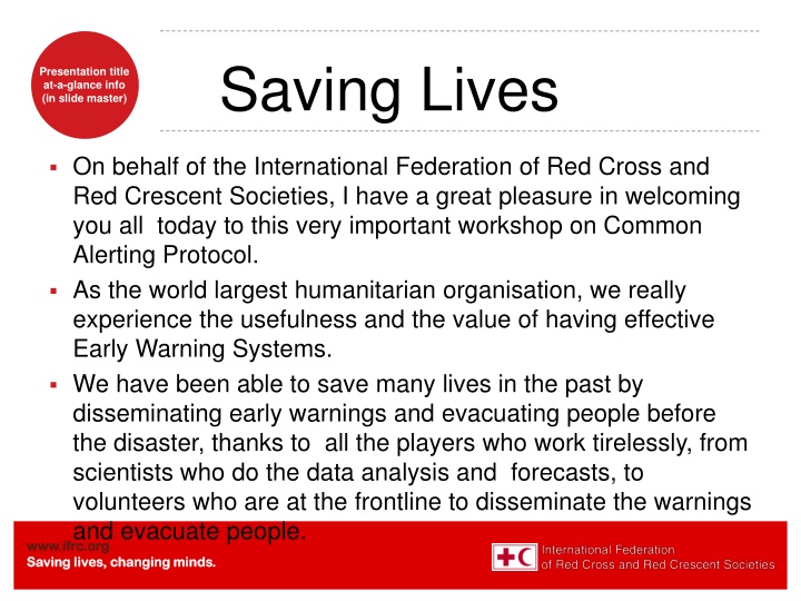 saving lives