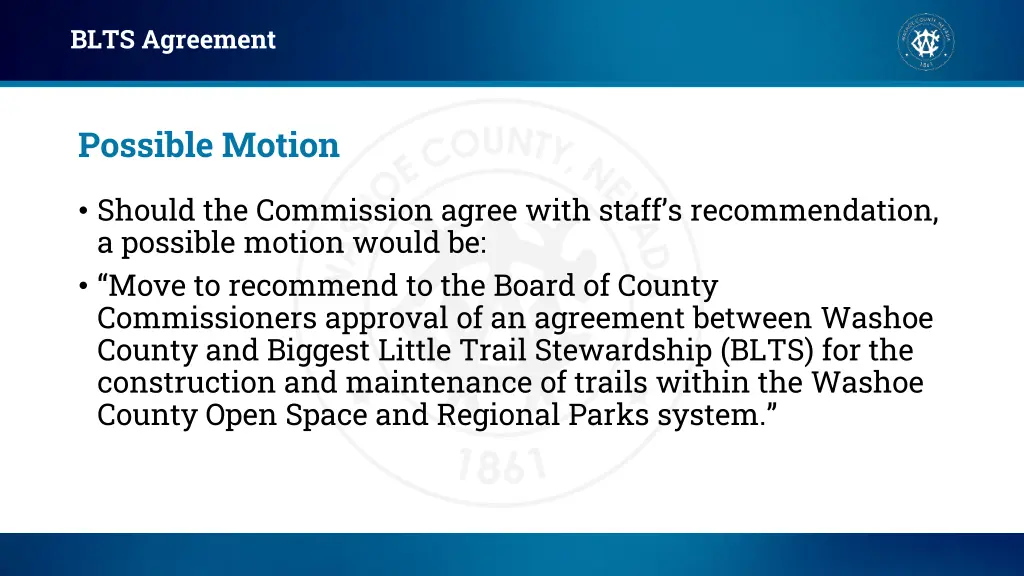 blts agreement 5