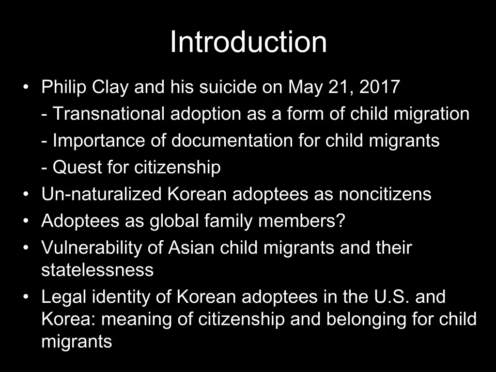 introduction