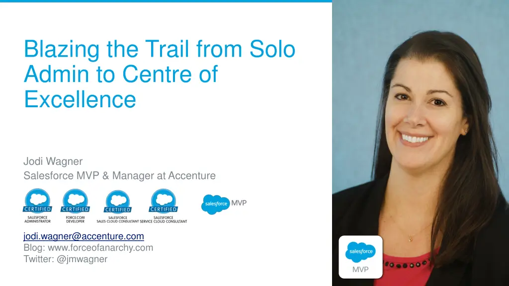 blazing the trail from solo admin to centre 1