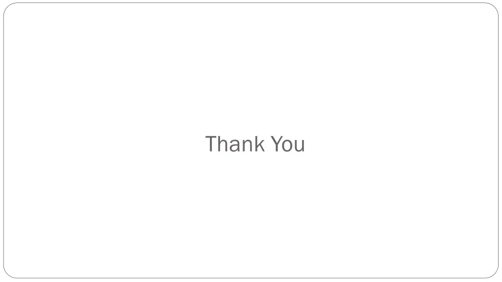 thank you
