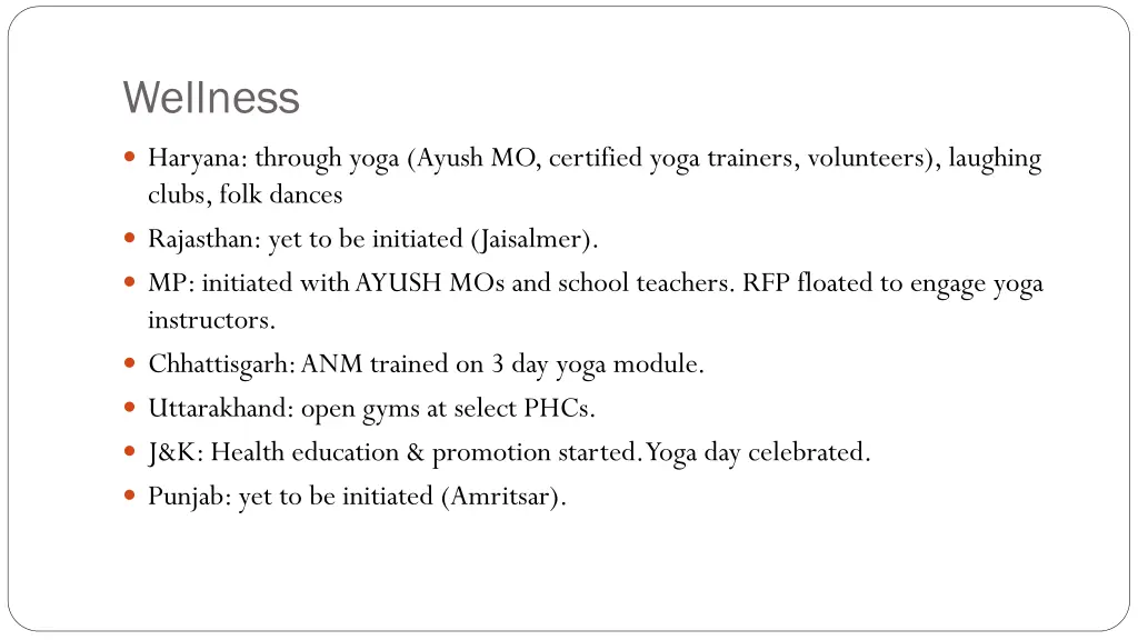 wellness