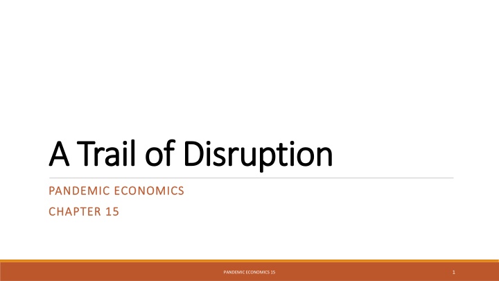a trail of disruption a trail of disruption
