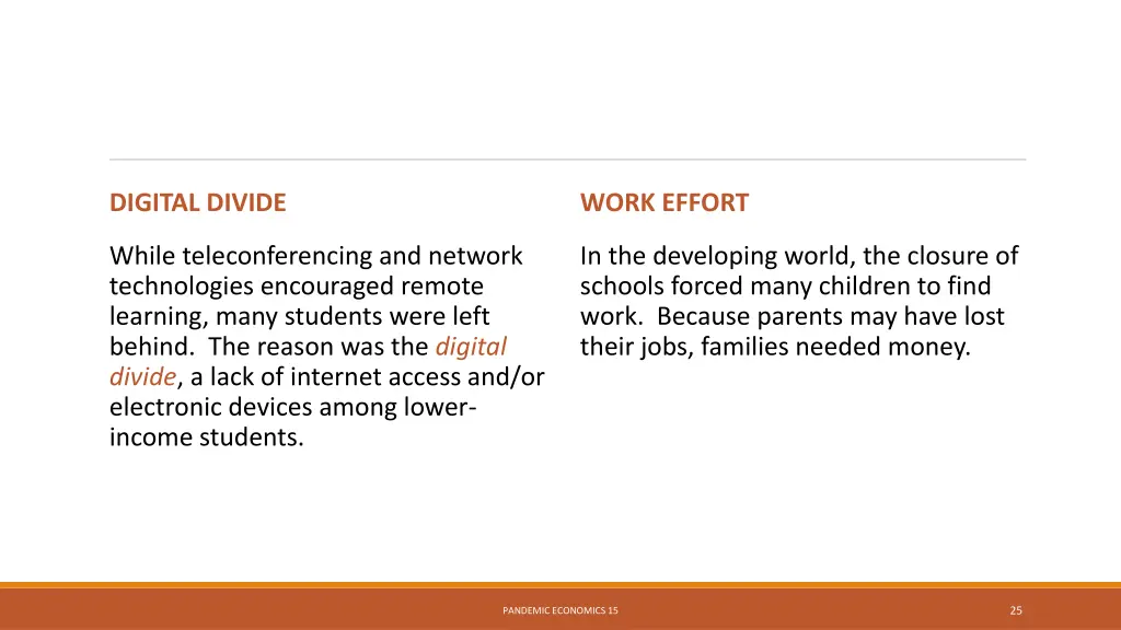 digital divide