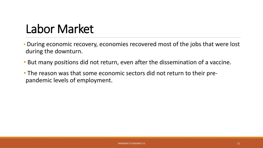 labor market labor market