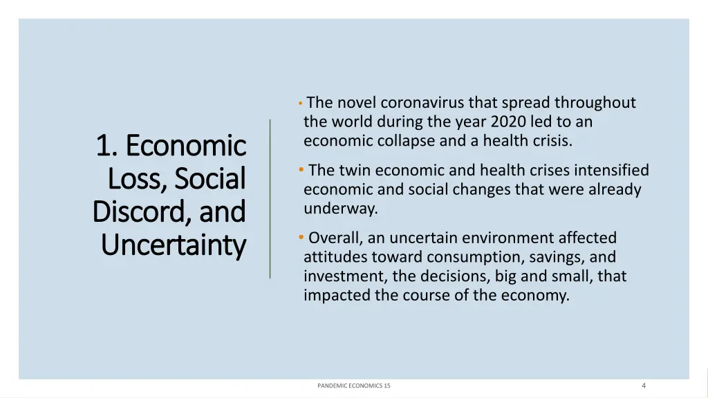 the novel coronavirus that spread throughout