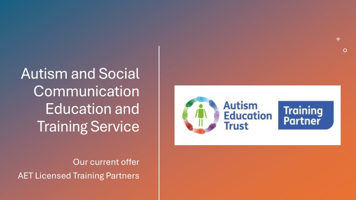 autism and social communication education