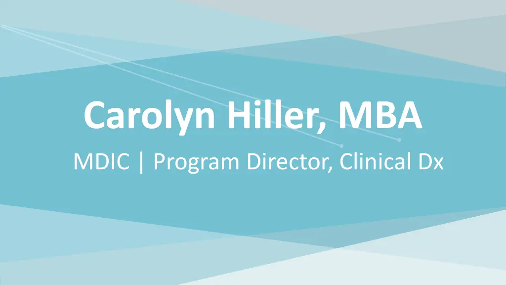 carolyn hiller mba