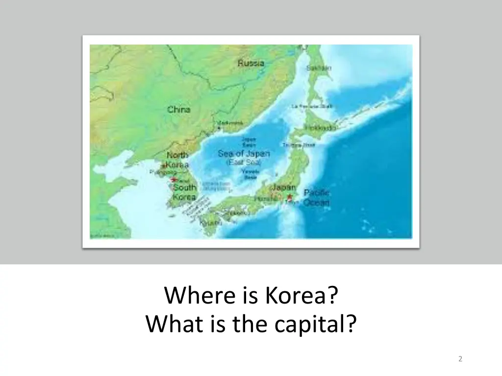 where is korea what is the capital
