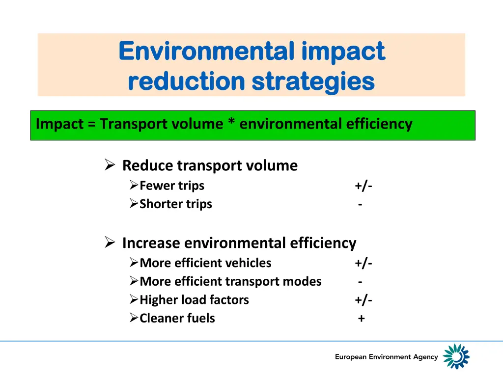 environmental impact environmental impact 1