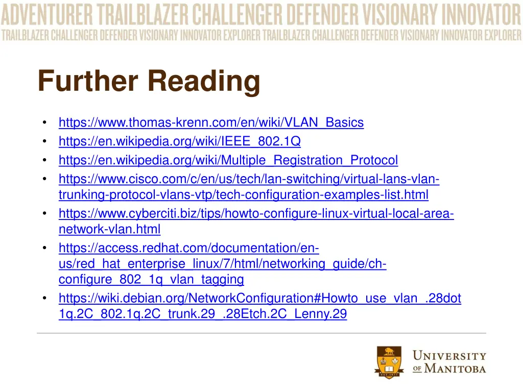 further reading