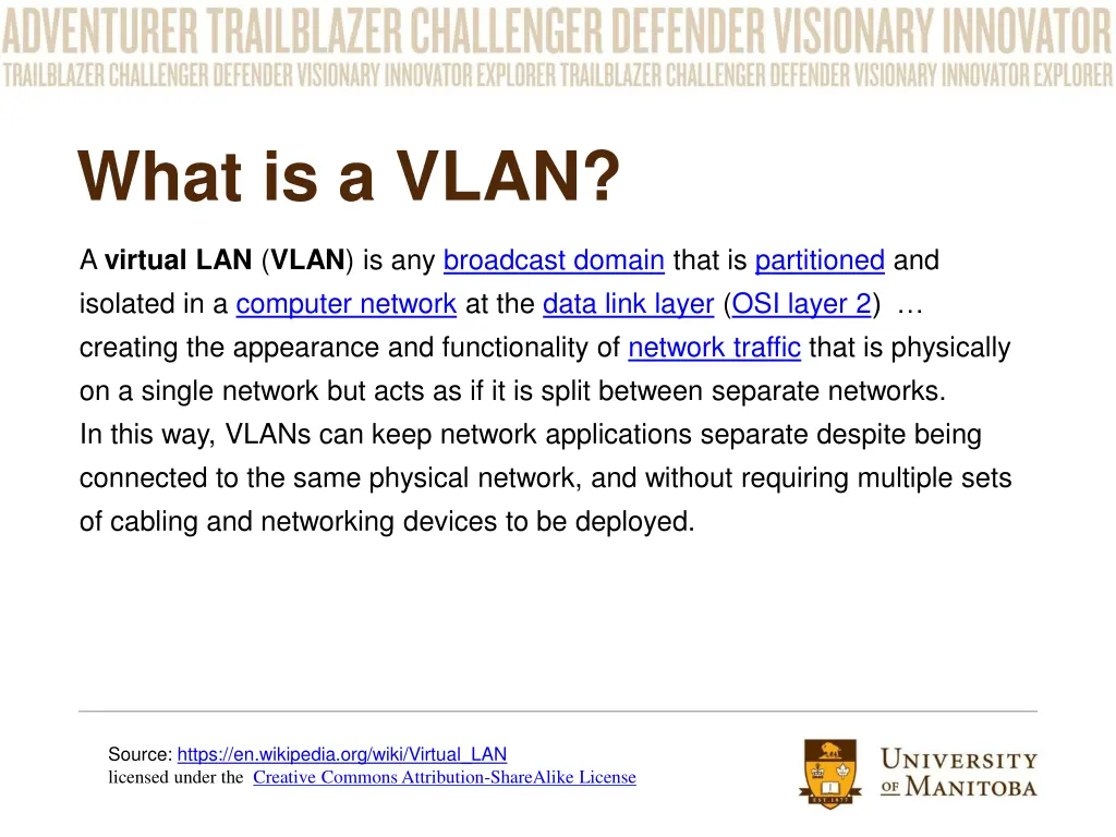 what is a vlan