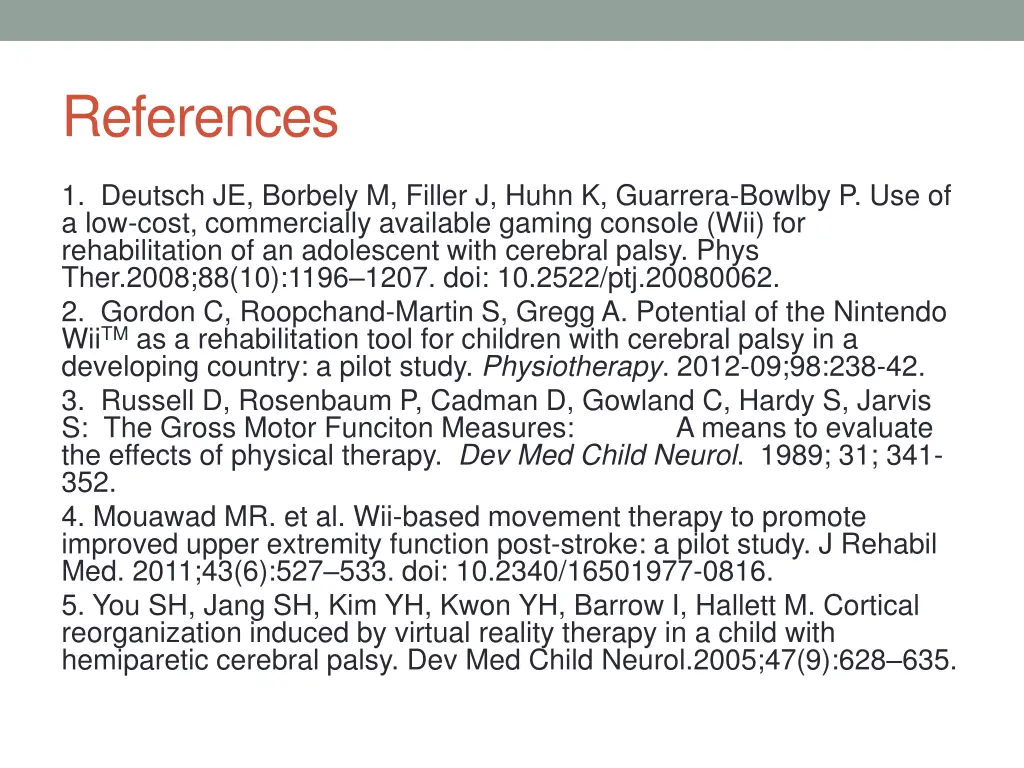 references
