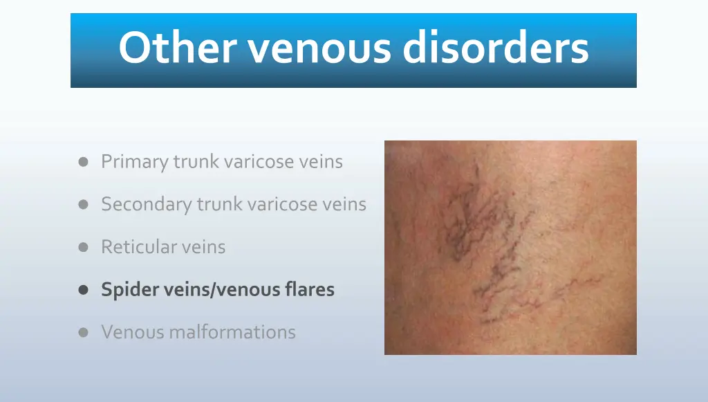 other venous disorders 1