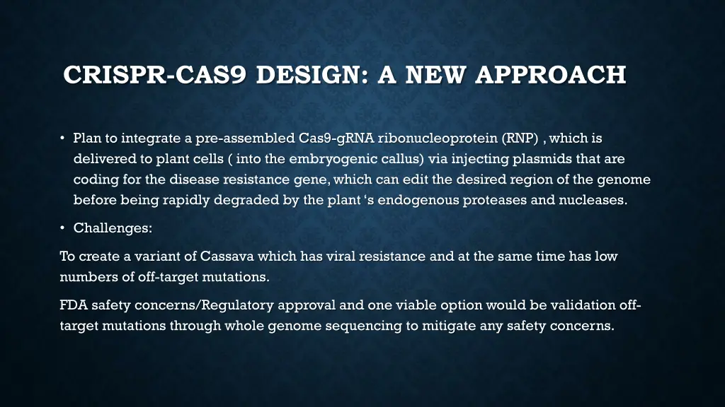 crispr cas9 design a new approach