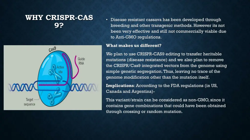 why crispr cas 9