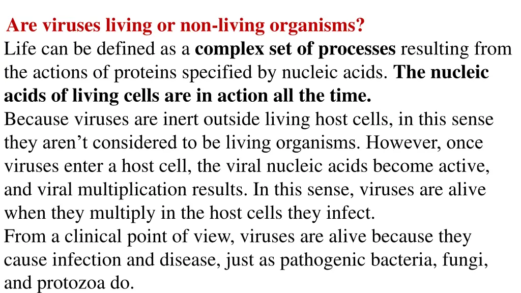 are viruses living or non living organisms life