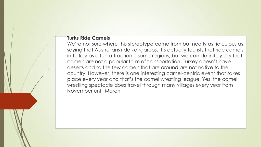 turks ride camels we re not sure where this