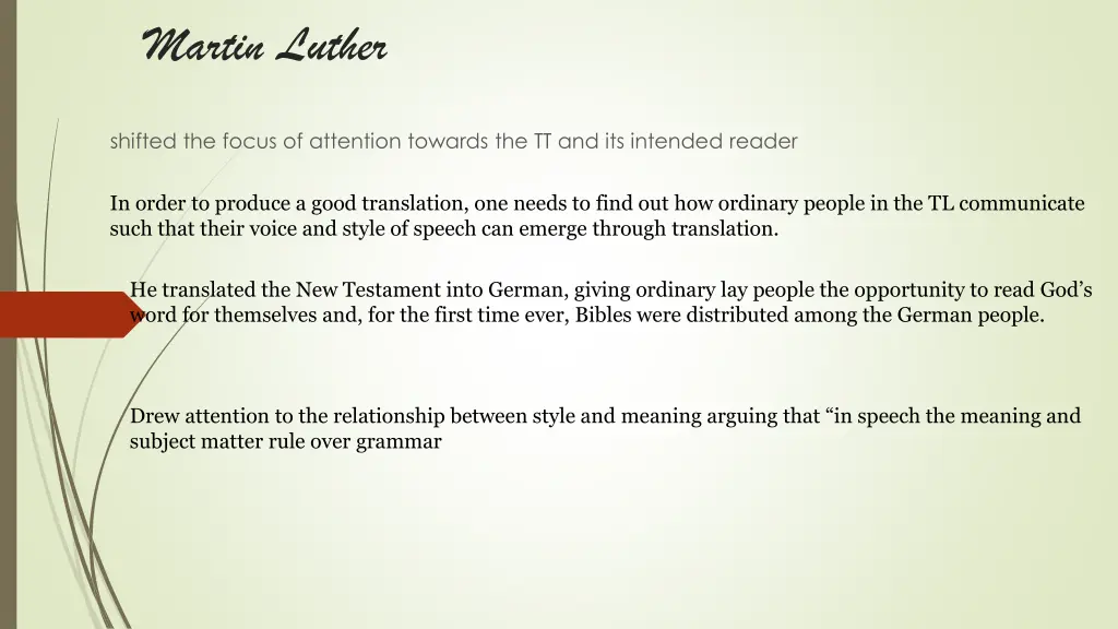 martin luther