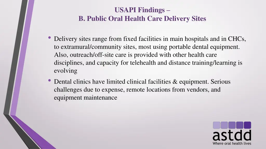 usapi findings