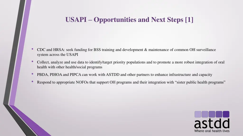 usapi opportunities and next steps 1
