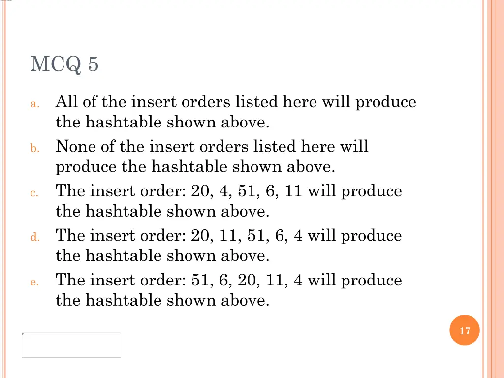 mcq 5 1