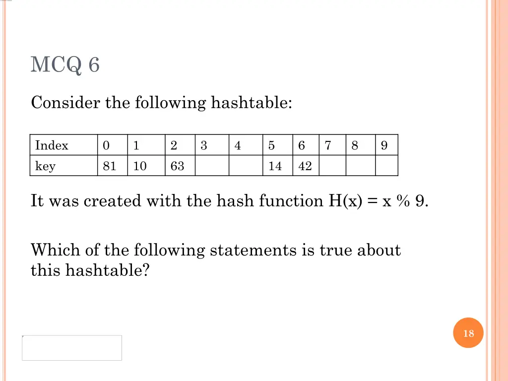 mcq 6