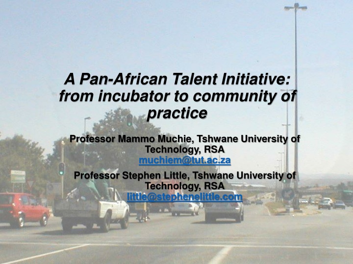 a pan african talent initiative from incubator