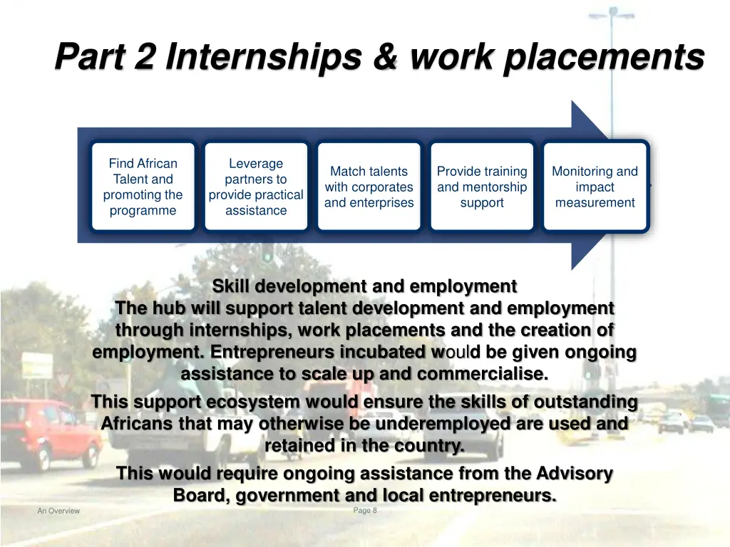 part 2 internships work placements