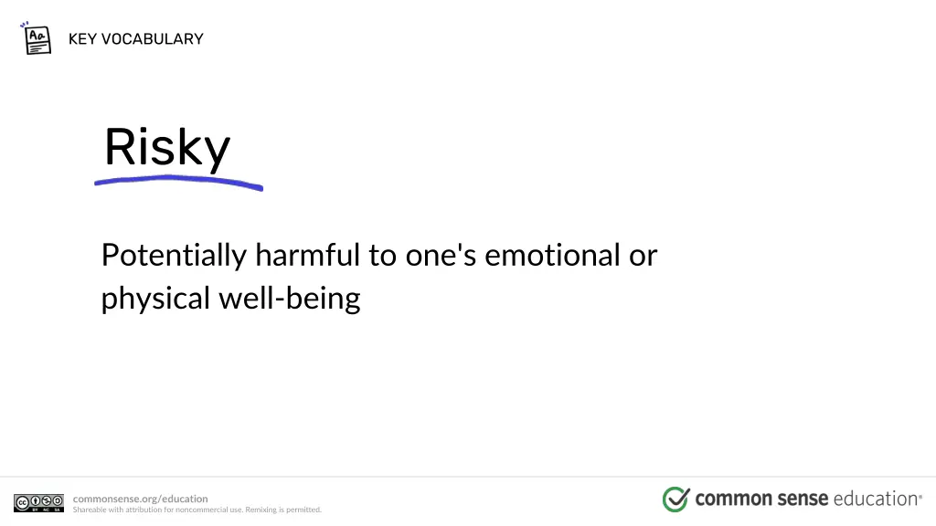 key vocabulary