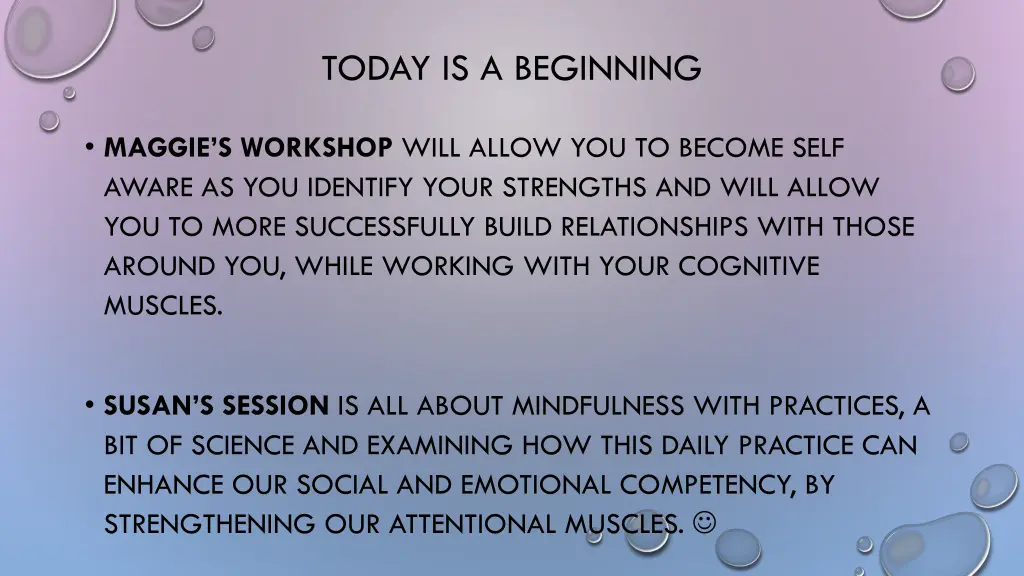 today is a beginning 1