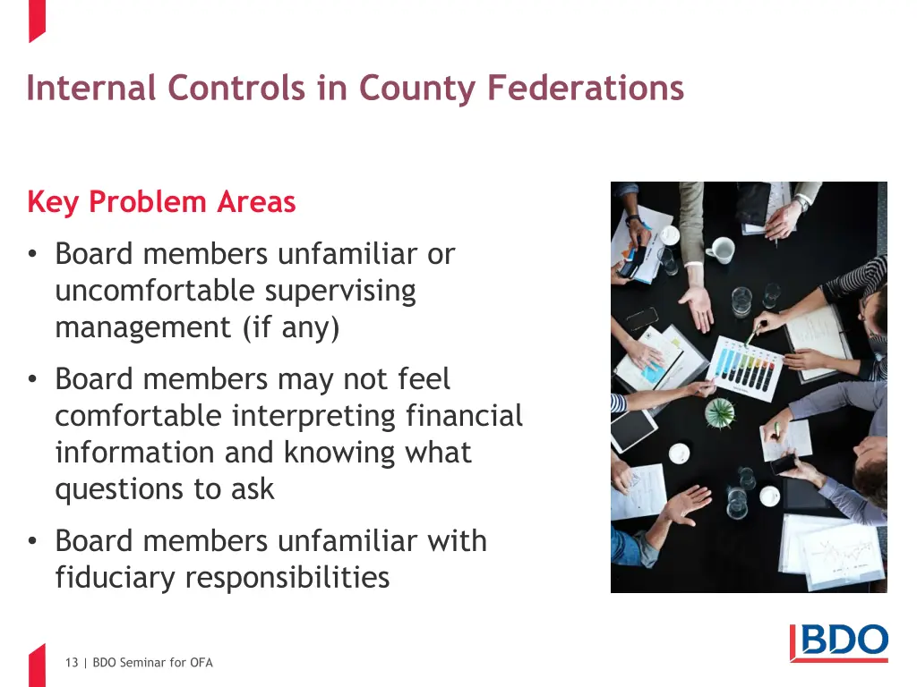 internal controls in county federations 9