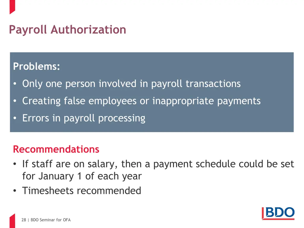 payroll authorization 1