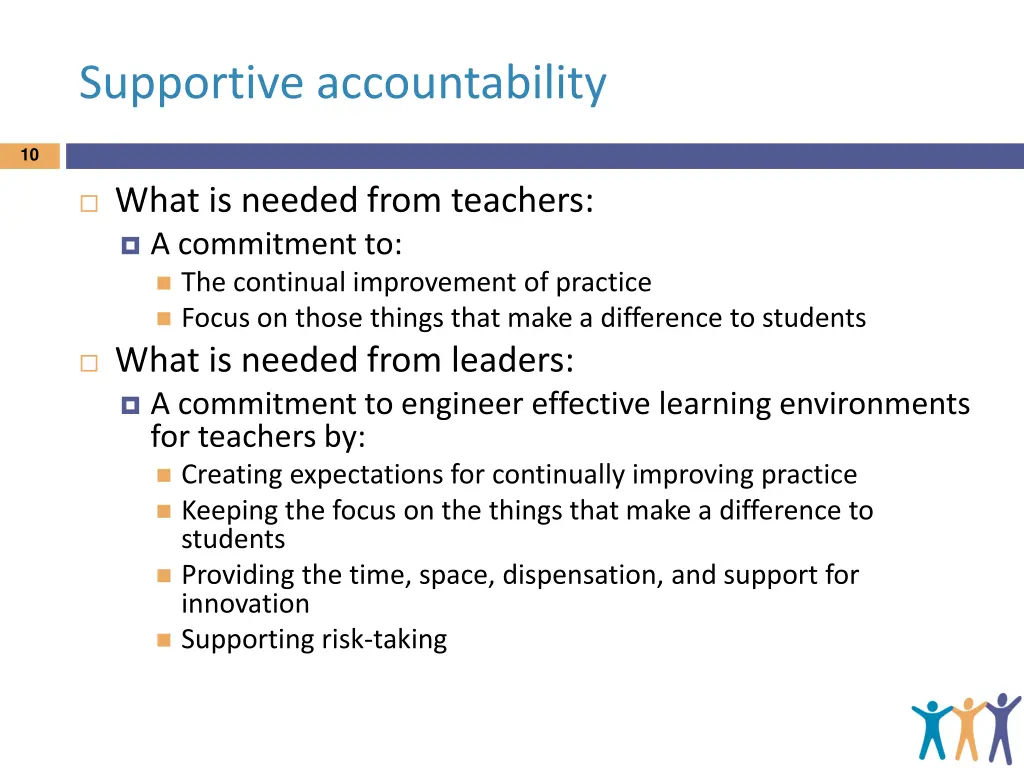supportive accountability