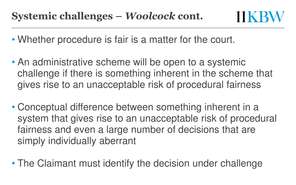 systemic challenges woolcock cont