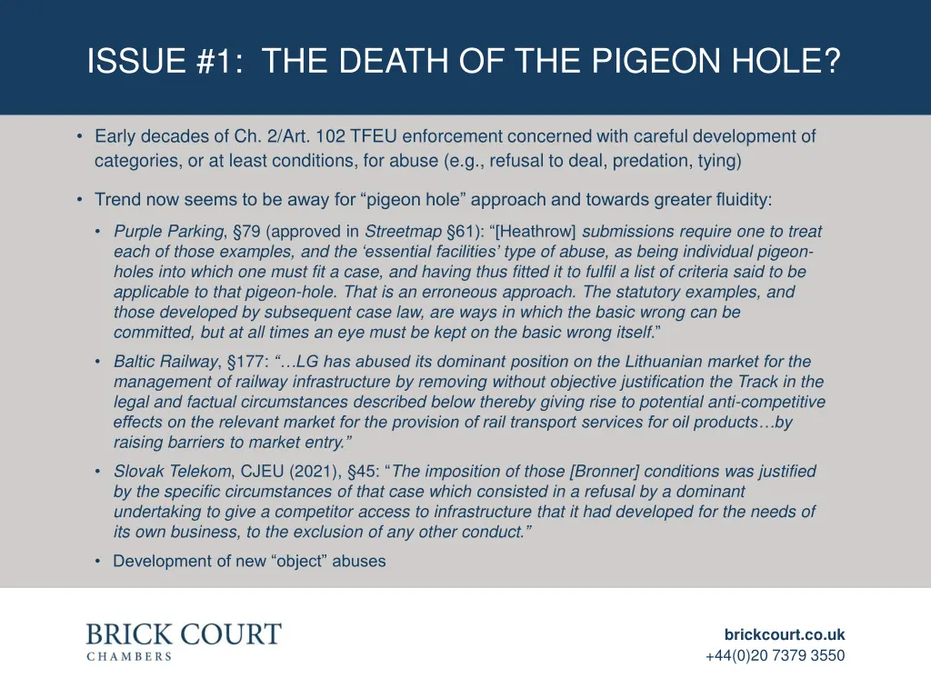 issue 1 the death of the pigeon hole