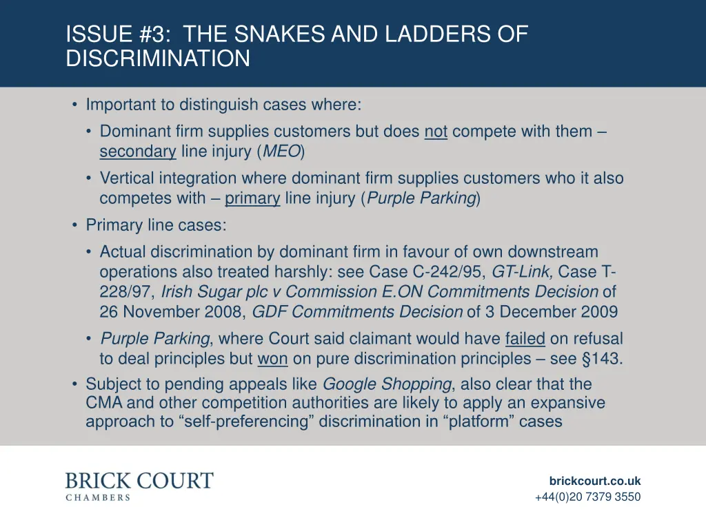 issue 3 the snakes and ladders of discrimination 1
