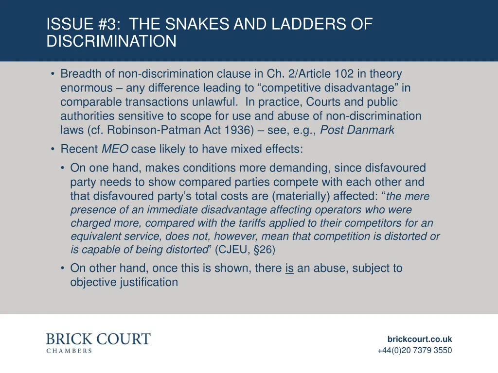 issue 3 the snakes and ladders of discrimination