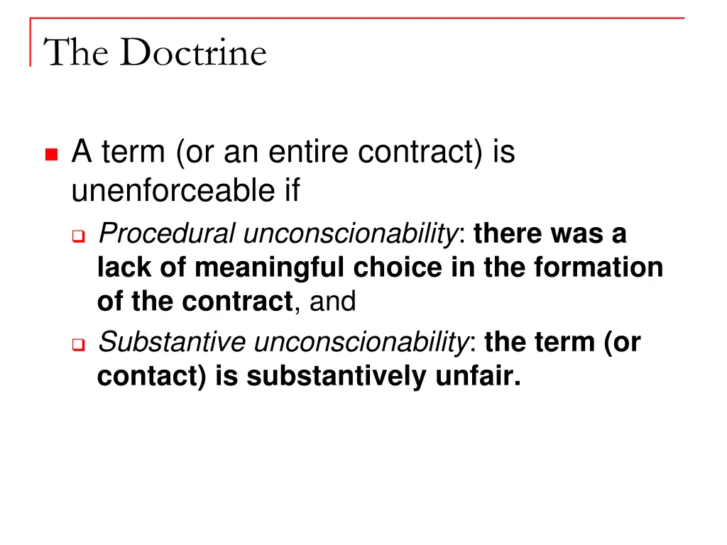 the doctrine