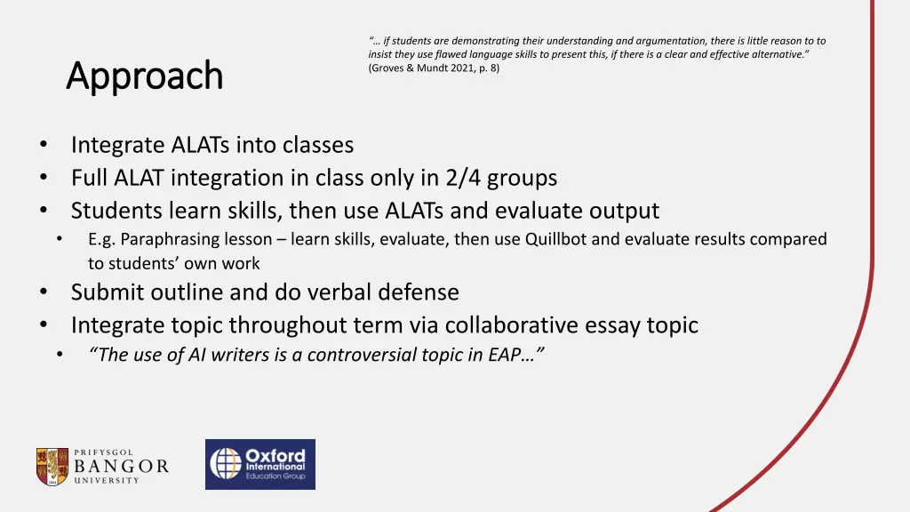 if students are demonstrating their understanding