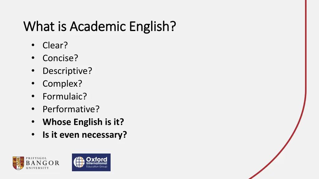 what is academic english what is academic english