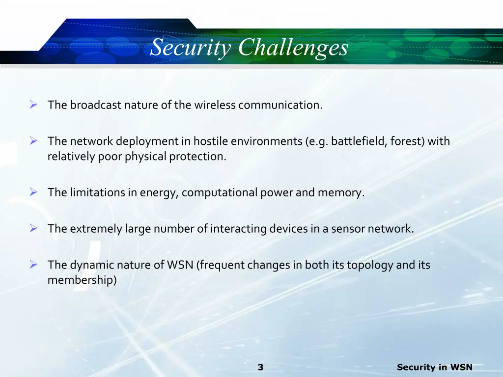 security challenges