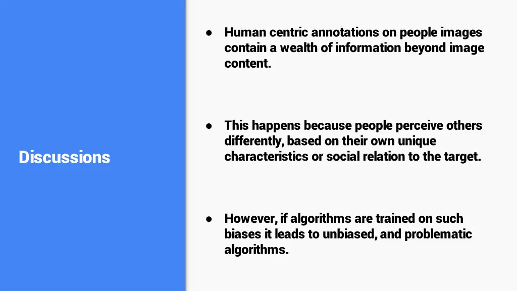 human centric annotations on people images